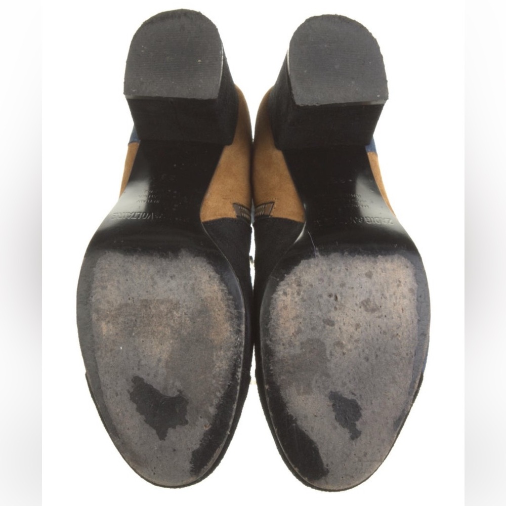 Zadig & Voltaire Suede Ankle Boots Sz 8 - Picture 5 of 5